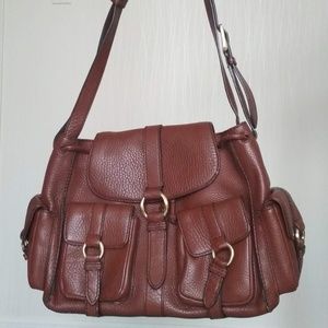 leather Cole Haan women bag. used. good condition.